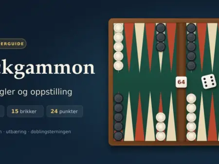 Backgammon – spilleregler og oppstilling