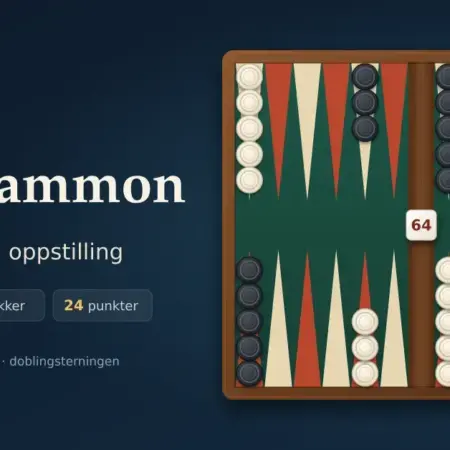 Backgammon – spilleregler og oppstilling