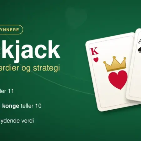 Blackjack – regler, kortverdier og strategi